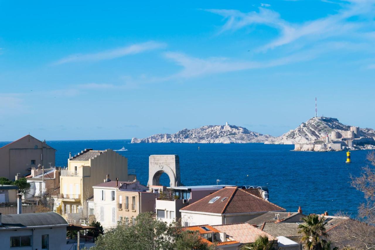 Vue Feerique Sur La Mer - Air Rental Marseilles Buitenkant foto